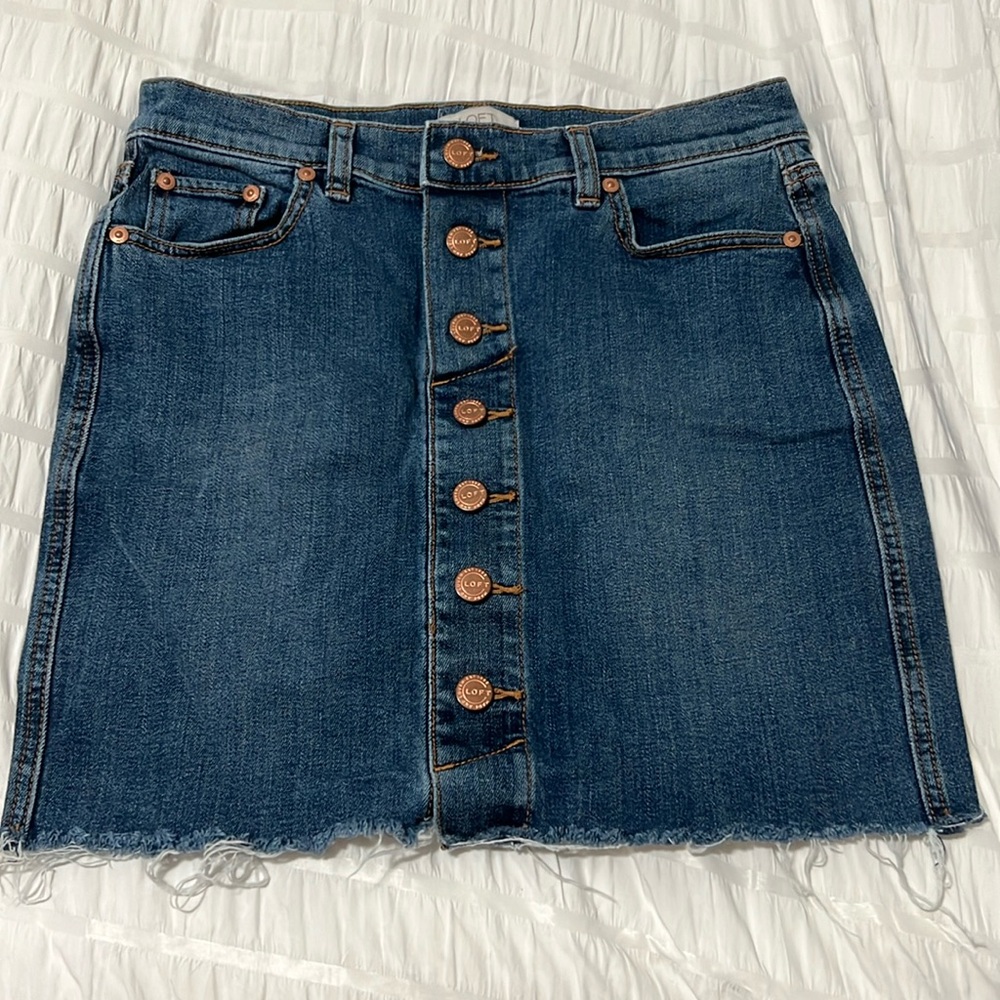 Denim Jean Skirt